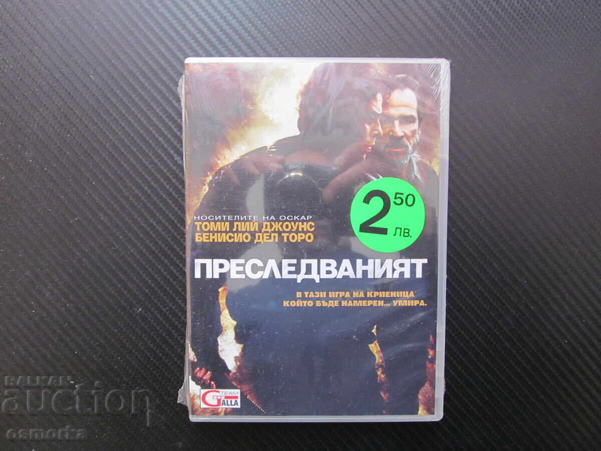 Filmul de acțiune DVD Urmăritul Tommy Lee Jones Benicio del Toro