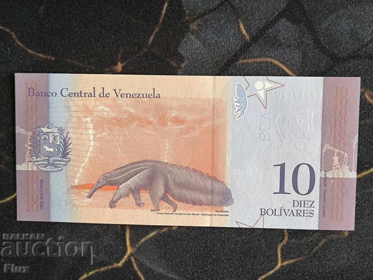 Bancnotă - Venezuela - 10 bolivari UNC | 2018 cu preț € 1.75 | 3.42 BGN Bancnotă - Venezuela - 10 bolivari UNC | 2018 cu preț € 1.75 | 3.42 BGN
