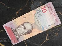 Τραπεζοgramma - Βενεζουέλα - 10 Μπολιβάρ UNC | 2018