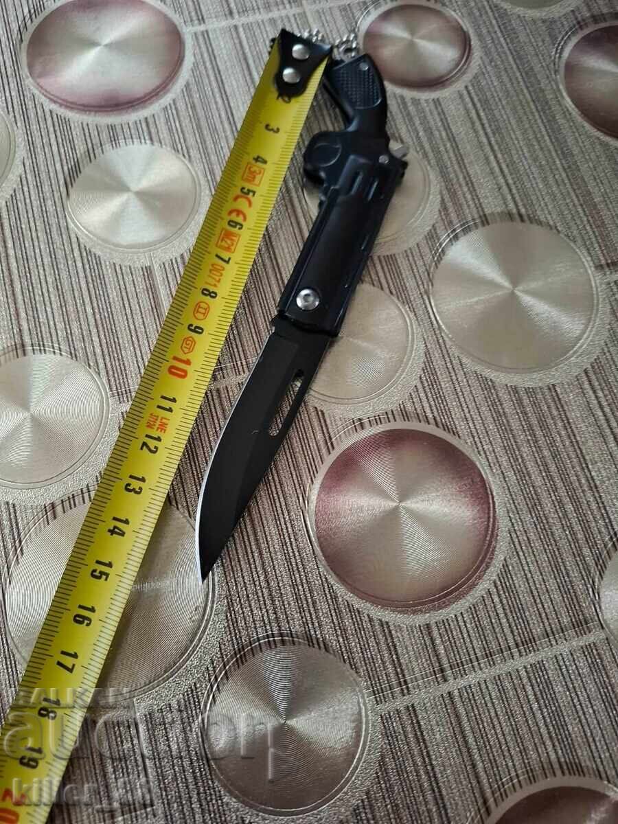 Briceag metalic pliabil în formă de revolver - 6