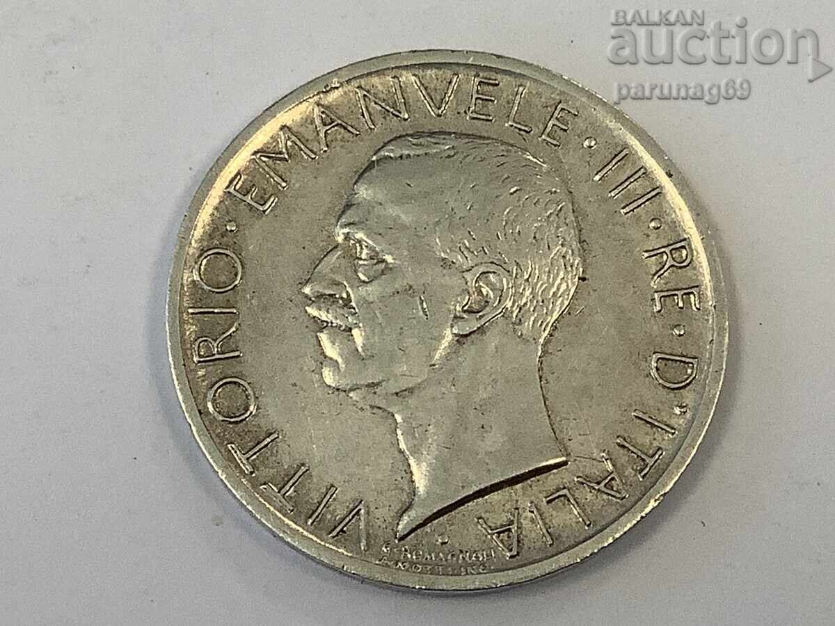 Italia 5 lire 1927 Argint 0.835 Regele Victor Emanuel al III-lea cu preț € 22.00 | 43.03 BGN