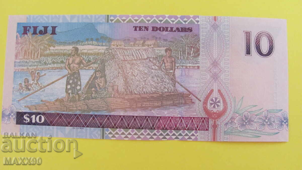 Livrarea 10 dolari Fiji UNC