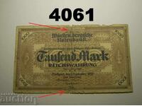 Germania 1000 mărci 1922 Note Württembergische Notenbank