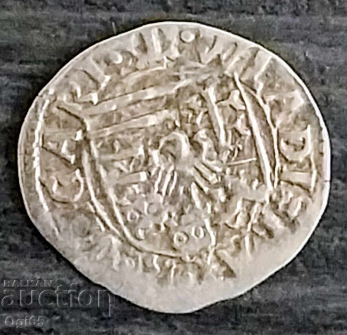 Βασιλιάς Βλάντισλαβ Β΄ Γιαγκέλο. Ουγγαρία 1498. Ασημένιο νόμισμα με τιμή € 4.00 | 7.82 BGN
