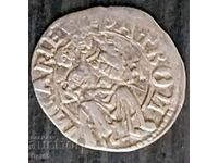 Крал Владислав втори Яголо . Унгария 1498 г. Сребърна мо