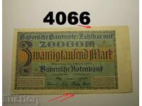 Germania 20000 marki 1923 Bayerische Notenbank