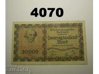 Germany 20000 Marks 1923 Württembergische Notenbank