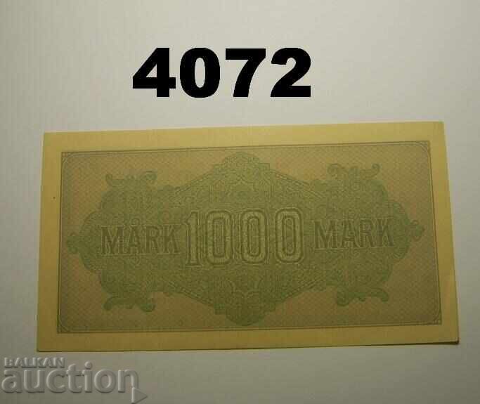 Γερμανία 1000 μάρκα 1922 XF+ με τιμή € 1.50 | 2.93 BGN