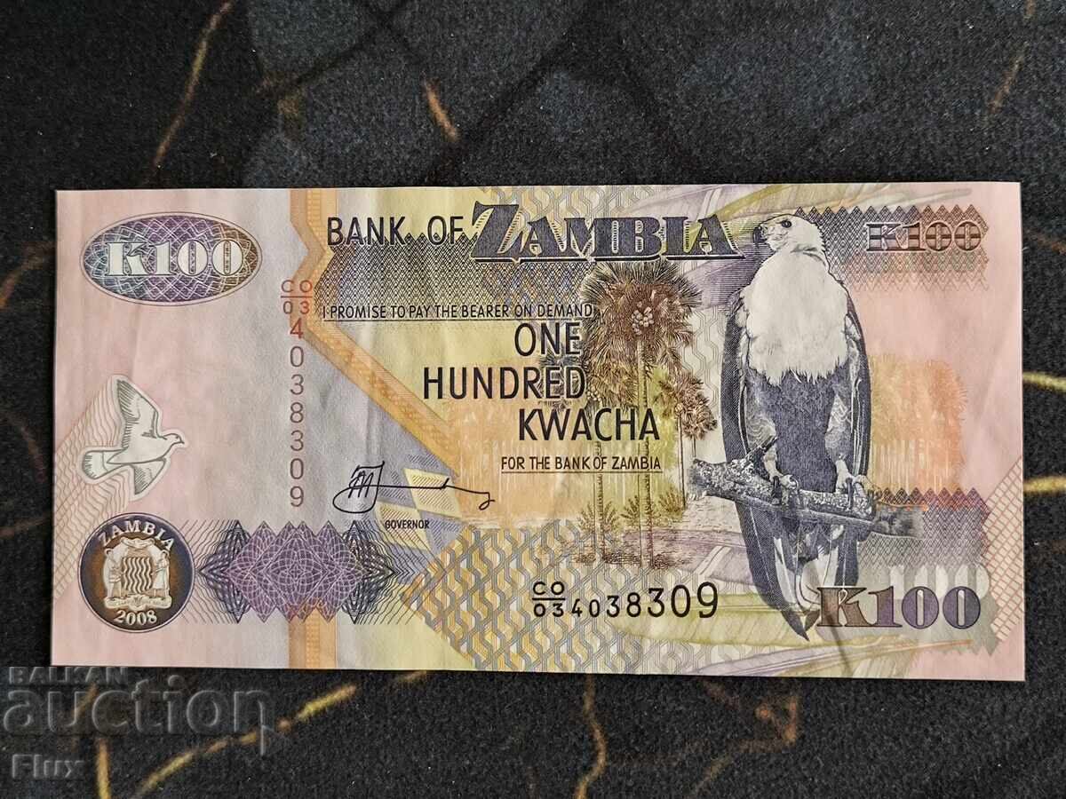 Banknote - Zambia - 100 Kwacha | 2008