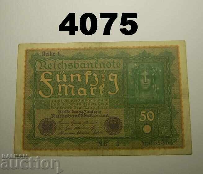 Germania 50 mărci 1919 Germania 50 mărci 1919