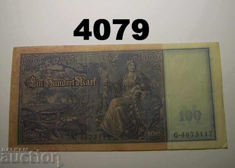 Germany 100 Mark 1910 green seal with price € 3.50 | 6.85 BGN