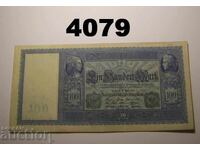 Германия 100 марки 1910 зелен печат