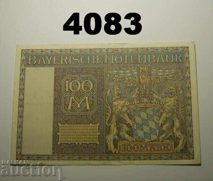 Γερμανία 100 μάρκα 1922 Bayerische Notenbank με τιμή € 5.00 | 9.78 BGN