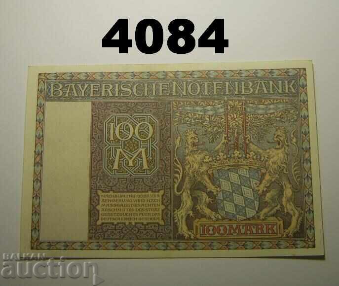 Germania 100 mărci 1922 Bayerische Notenbank cu preț € 9.00 | 17.60 BGN