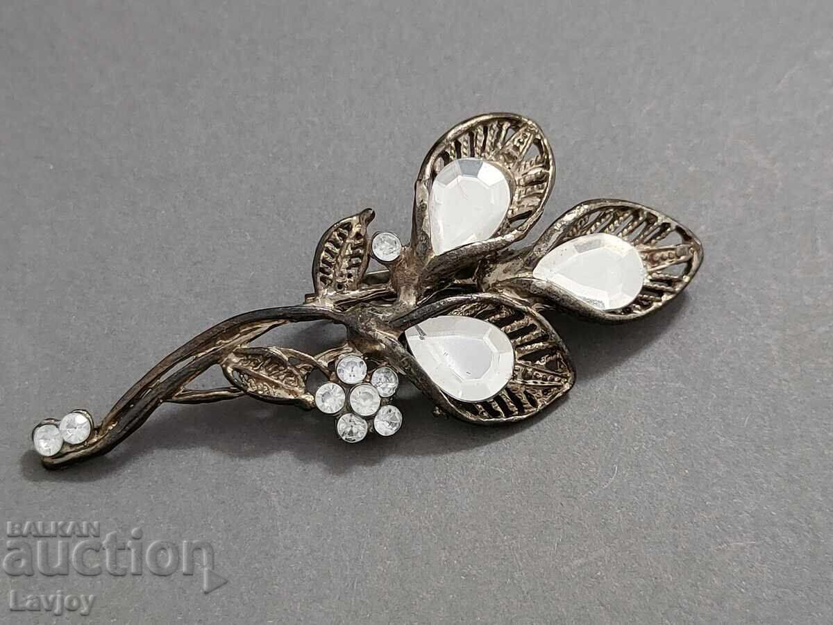 Ρετρό αzhuρ καρφίτσα