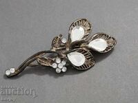 Ρετρό αzhuρ καρφίτσα