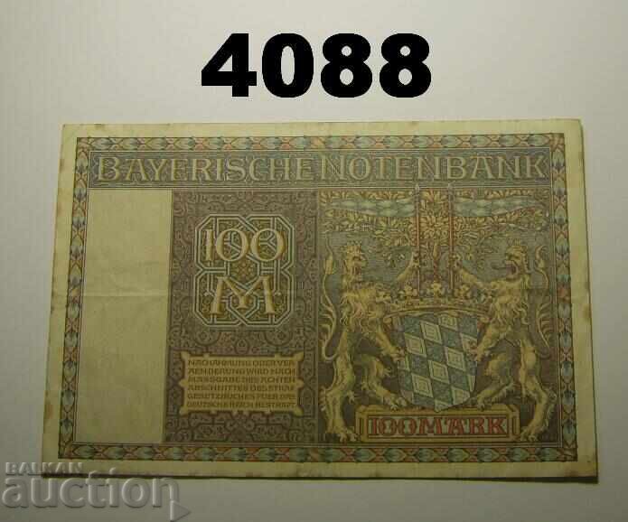 Germany 100 Marks 1922 Bayerische Notenbank with price € 1.50 | 2.93 BGN