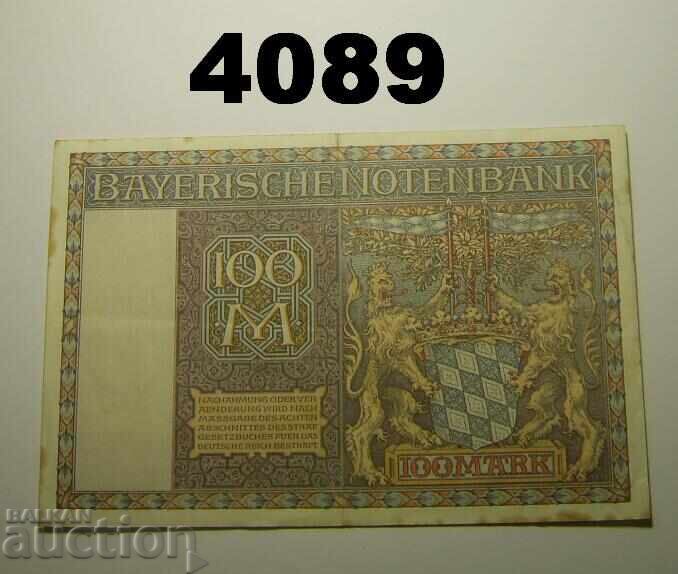 Γερμανία 100 μάρκα 1922 Bayerische Notenbank με τιμή € 2.00 | 3.91 BGN