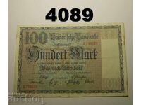 Γερμανία 100 μάρκα 1922 Bayerische Notenbank