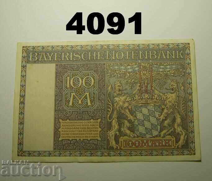 Germania 100 mărci 1922 Bayerische Notenbank cu preț € 4.00 | 7.82 BGN