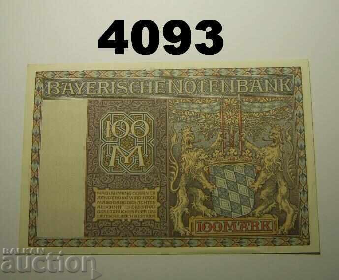 Γερμανία 100 μάρκα 1922 Bayerische Notenbank με τιμή € 9.00 | 17.60 BGN