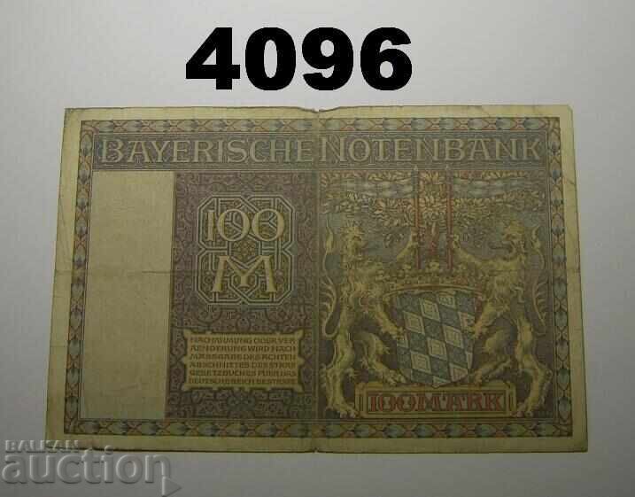 Germania 100 mărci 1922 Bayerische Notenbank cu preț € 1.00 | 1.96 BGN