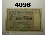 Germania 100 mărci 1922 Bayerische Notenbank