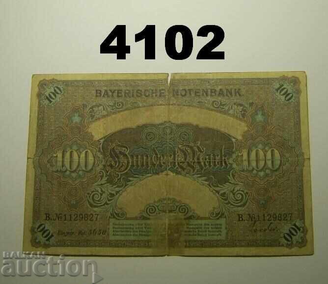 Γερμανία 100 μάρκα 1900 Bayerische Notenbank με τιμή € 1.00 | 1.96 BGN