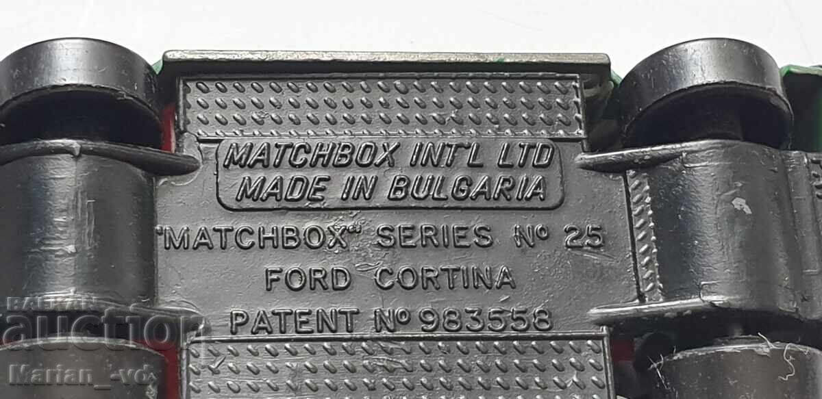 Колекционерска количка Matchbox FORD CORTINA 25 BULGARIA с цена € 80.00 | 156.47 лв.