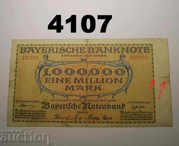 Γερμανία 1 εκατομμύριο μάρκα 1923 Bayerische Notenbank