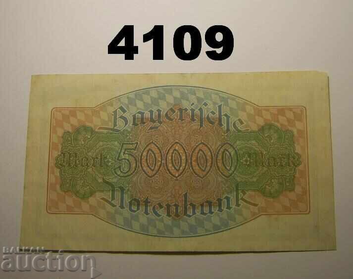 Germania 50000 mărci 1923 Bayerische Notenbank cu preț € 1.50 | 2.93 BGN