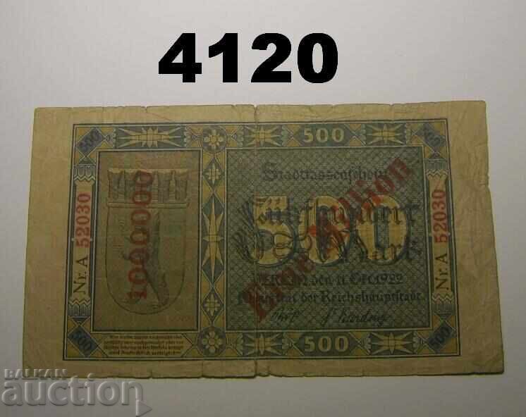 Germania 1 milion mărci 1923 Berlin