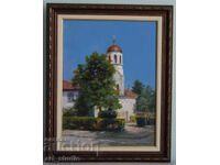 църквата св.Марина ,В-Търново   -масл бои