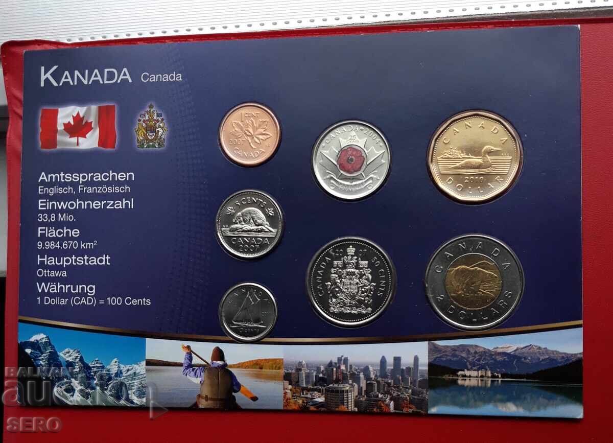 Canada-SET 2004/2011 of 7 coins