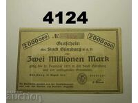 Günzburg 2 millionen mark 1923 Германия