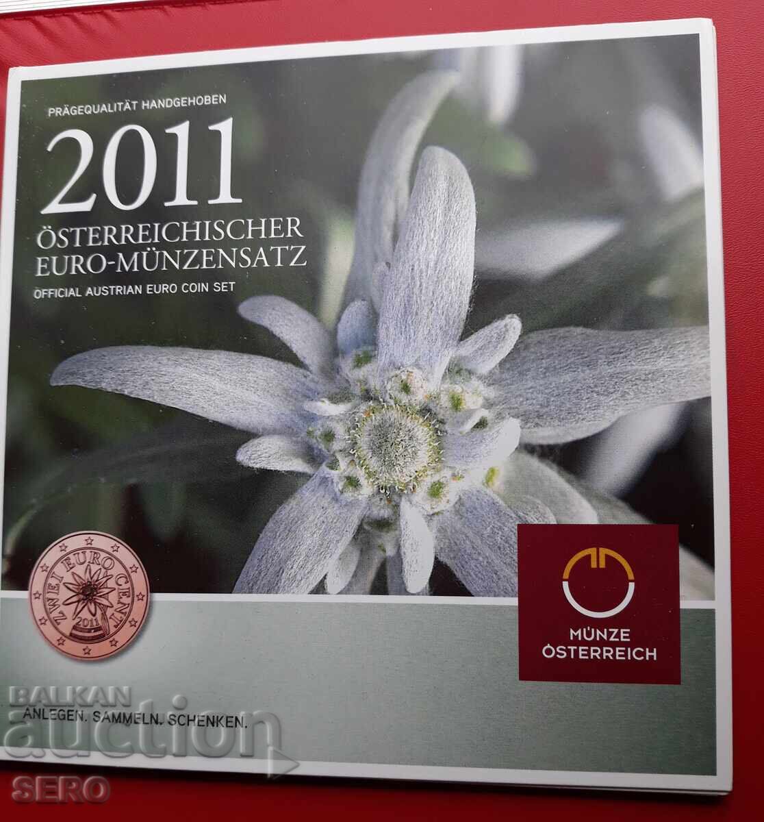 Austria-SET 2011 din 8 monede euro