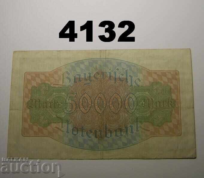 Germania 50000 mărci 1923 Bayerische Notenbank cu preț € 2.00 | 3.91 BGN