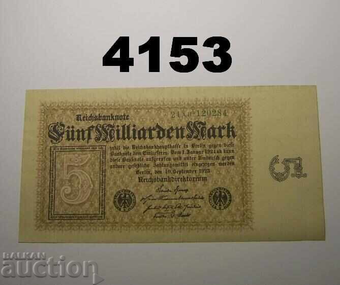 Germania 5 miliarde mărci 1923 Berlin Germania 5 miliarde mărci 1923 Berlin