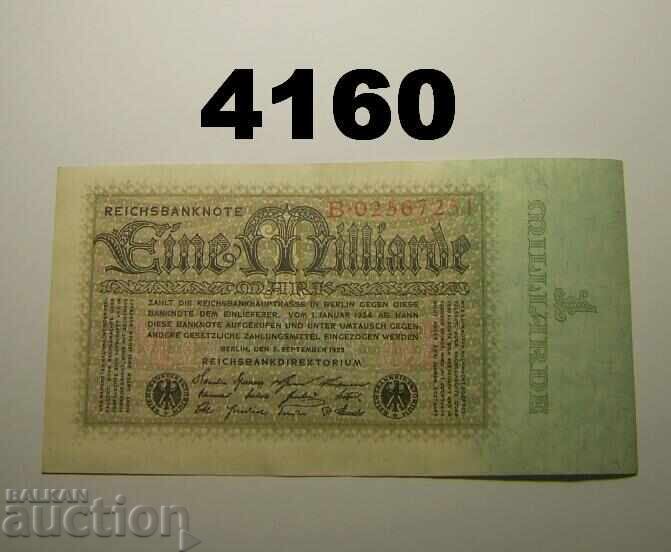 Γερμανία 1 δισεκατομμύριο μάρκα 1923 Βερολίνο