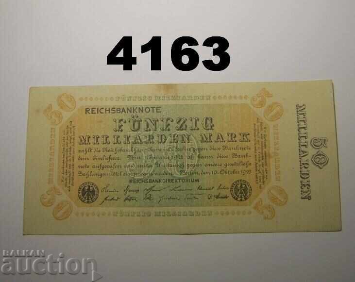 Γερμανία 50 δισεκατομμύρια μάρκα 1923 Βερολίνο