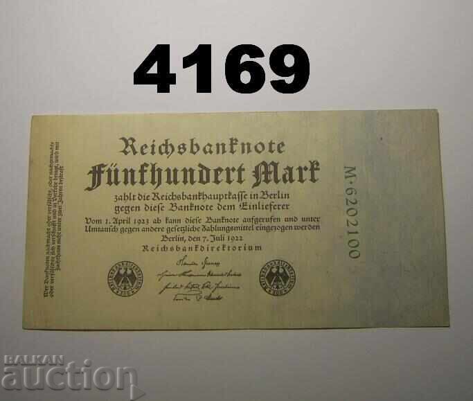 Germania 500 mărci 1922