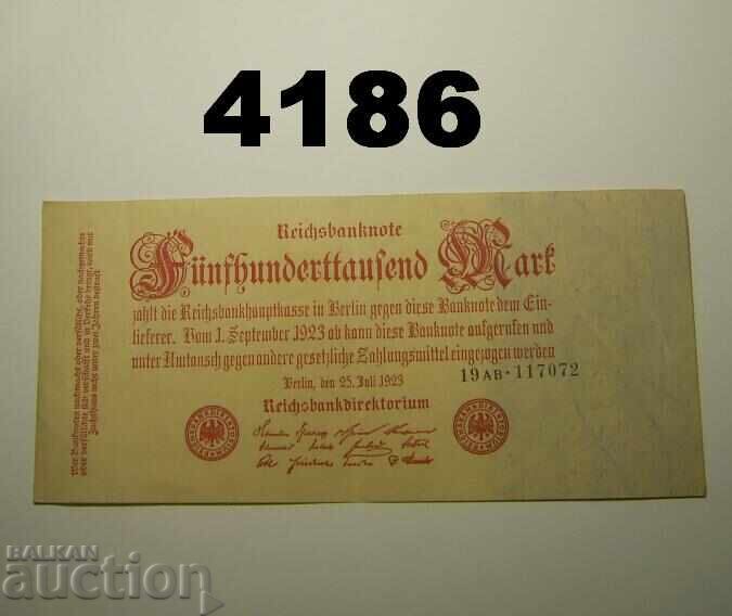Germany 500,000 Marks 1923