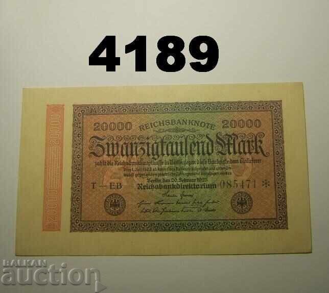 Germany 20000 marks 1923