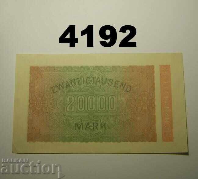 Germany 20000 marks 1923 with price € 2.00 | 3.91 BGN