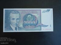 ЮГОСЛАВИЯ 1000  1 000  ДИНАРА  1991  НОВА  UNC