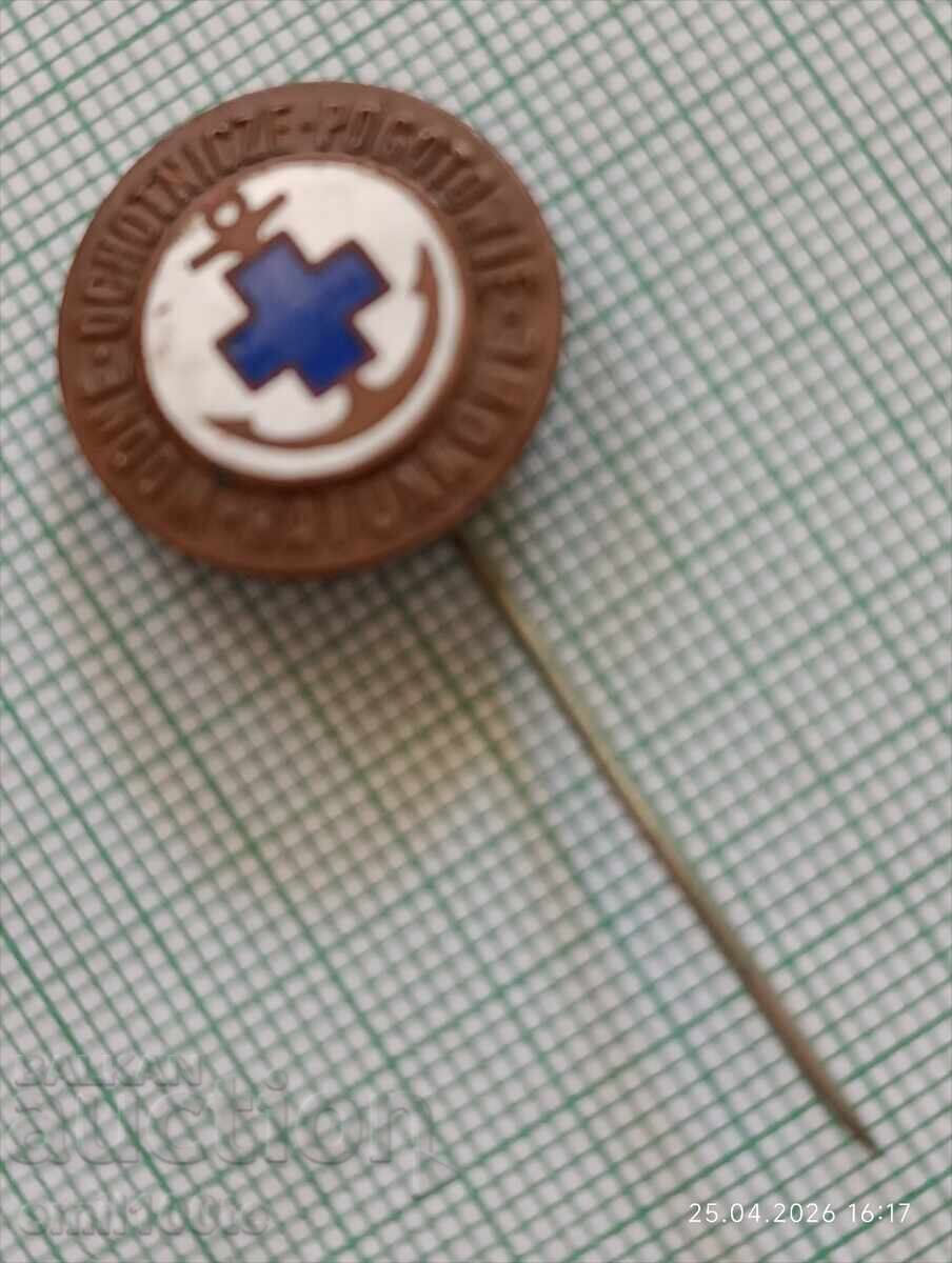 Insignă - Serviciul voluntar de salvare acvatică WOPR Polonia - 5