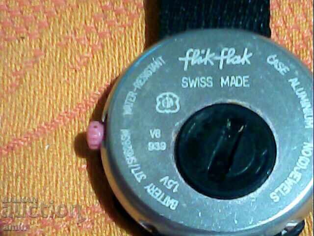 Ελβετικά ρολόγια FLIK FLAK SWATCH σε λειτουργία - 5