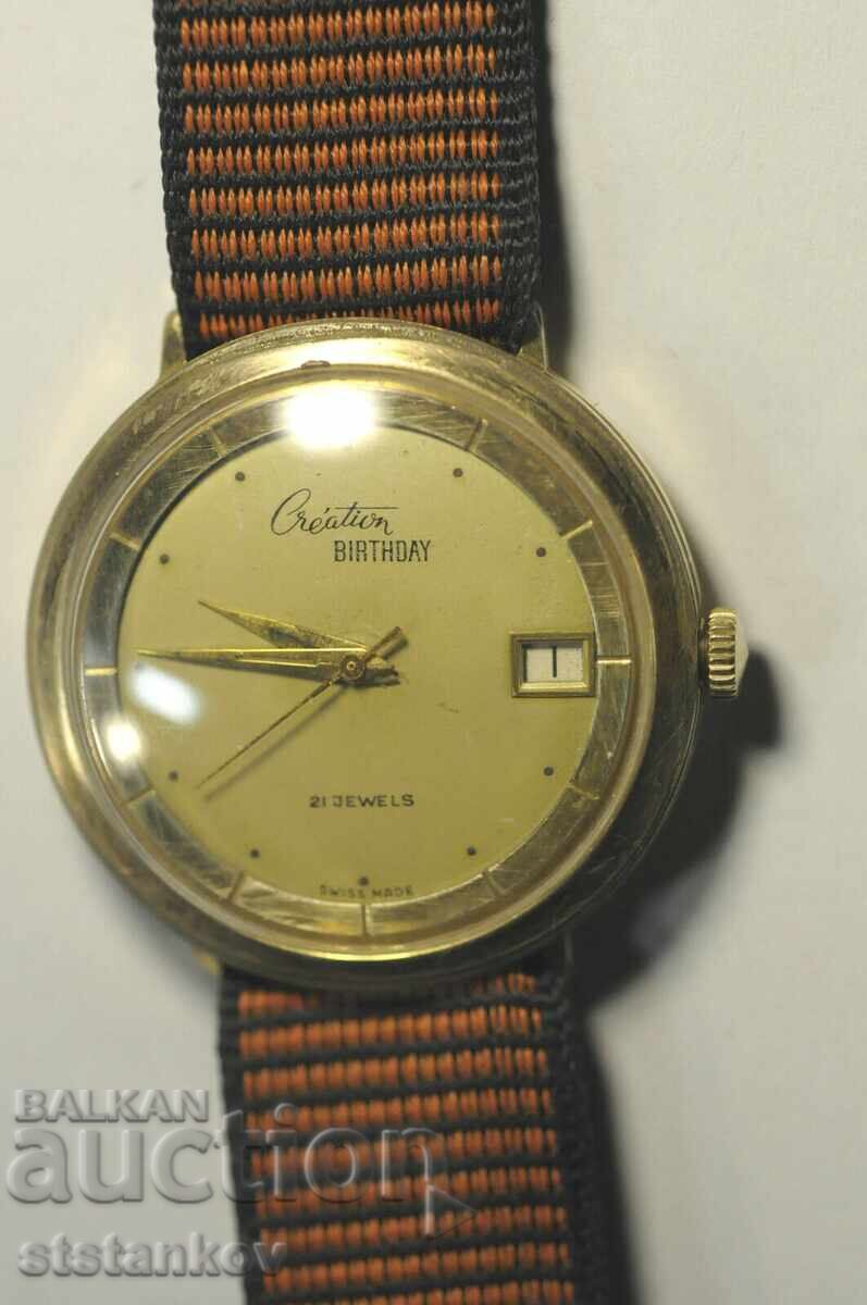 "Creation" ~21J cal.FHF 72-2 Ceas elvețian, aproximativ 1961 - 7
