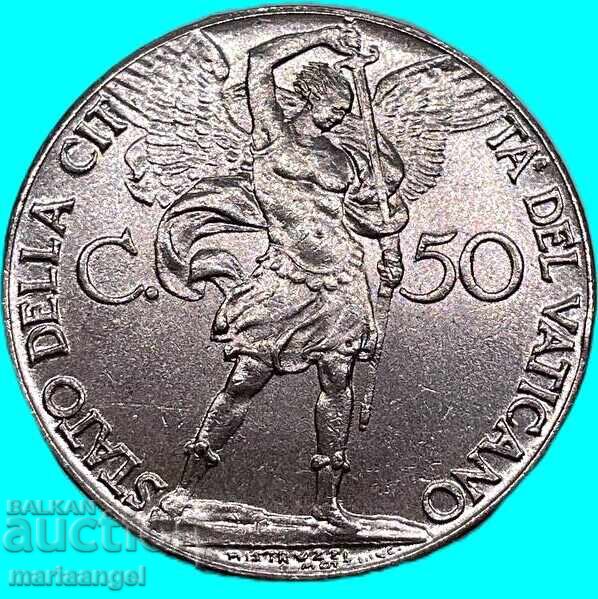 50 centesimi 1940 Βατικανό - 5