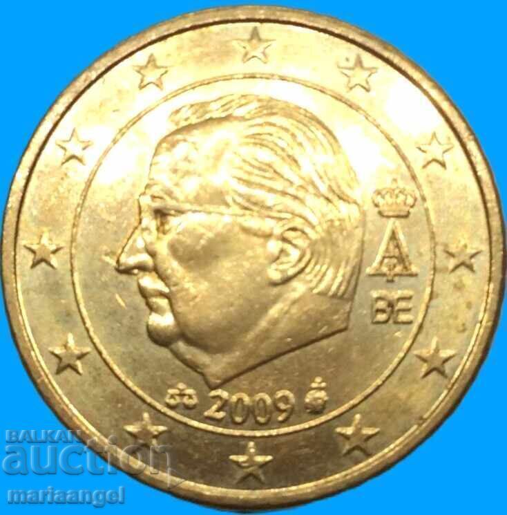 50 euro cenți 2009 Belgia